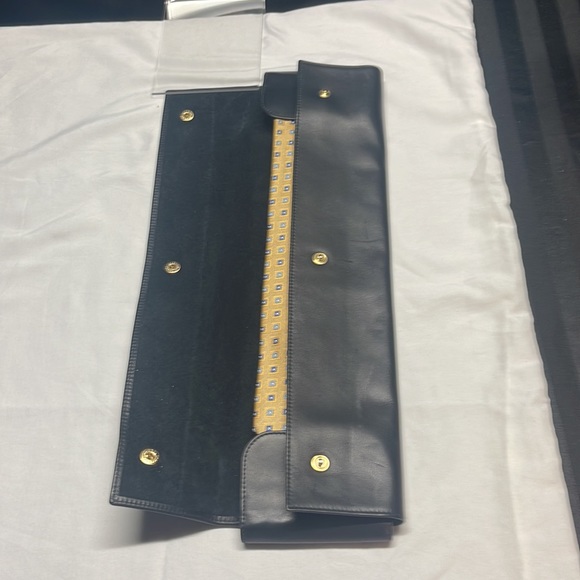 Tiffany & Co. Leather Travel Tie Case. Tie pictured is not included. - Picture 10 of 11